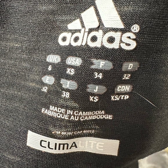 Adidas Black Sleeveless Fitted Tank Top - Picture 4 of 4